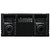 Low Profile 12″ Format DJ Mixer and Two Battle Position Turntables Flight Coffin Case with Wheels and Glide Platform