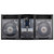 Low Profile Rane Twelve and Rane Seventy / Seventy-Two Coffin Flight Case with Glide Platform