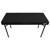 Height Adjustable 48″ x 20″ Work Surface Carpeted DJ Table