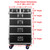 Deluxe Six Drawer Workbox Tour Flight Case with Casters and Side Table
