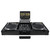 Low Profile 10″ Format DJ Mixer and Two Battle Position Turntables Flight Coffin Case with Wheels and Glide Platform