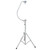 White 20" Mirror Ball Free-Standing Hook Fits 35mm Pole with 1 RPM Motor