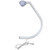 White 20" Mirror Ball Free-Standing Hook Fits 35mm Pole with 1 RPM Motor