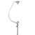 White 20" Mirror Ball Free-Standing Hook Fits 35mm Pole with 1 RPM Motor