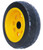 RWHLO10X3 R-Trac Rear Wheel 10" X 3" No-Flat (2-Pack For R10, R11G, R12 & R18) Offset Hub