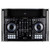 Pioneer DDJ-800 / XDJ-RR Flight Case with Bottom 1U Rack Space and Glide Platform