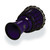 LP WORLD 7 IN ROPE CIRCLE DJEMBE PURPLE