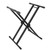 DJ Case/Keyboard Stand Double X Style W/Ergo Easy Lock
