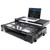Flight Case For Pioneer DDJ-800 Digital Controller W-Sliding Laptop Shelf and Wheels & 1U Rackspace