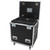 TruckPax Utility ATA Flight Case Truck Storage Road Case with Dividers Tray and 4" in casters – 24"x30"x36" Ext