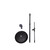 Round Base Microphone Stand W/Boom