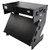 Z-Table Jr Folding DJ Table Mobile Workstation Flight Case Style with Handles and Wheels
