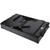 Z-Table Jr Folding DJ Table Mobile Workstation Flight Case Style with Handles and Wheels