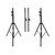 Set of (2) 10 Ft. DJ Stage Lighting Truss Stands System Includes (2) T-Adapters and (2) I-Beam Segments