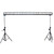 10-Feet Height Adjustable Portable Crank Lighting Stand System with included 2x T-Bars Triangle Truss for 5ft 10ft 15ft Width