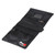 25lb Capacity Black Double Zipper Empty Saddlebag Sandbag