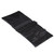 25lb Capacity Black Double Zipper Empty Saddlebag Sandbag