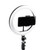 Ring Light Round Base Tripod Stand W/ Phone Clamp