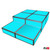 Lumo Stage Acrylic Stage 2'x'2x8" Platform Cube Light Box Section for Disco Style Dance Floor - Includes (2) Panels