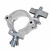 Aluminum Slim M10 O-Clamp with Big Wing Knob for 2" Truss Tube Capacity 165 lbs.