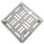 12" Aluminum 8mm Slotted Holes Truss Top Plate for F34 F32 F31 Conical Square Truss with Twist Locks and Connectors