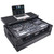ATA Flight Style Road Case For RANE Four or RANE Performer DJ Controller with Laptop Shelf 1U Rack Space LED and Wheels