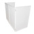 Four Panel Collapse and Go DJ Facade W-White Frame and Carry Bag | Black and White Scrims