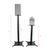 Pair of Moving Head or Lighting Speaker Totem DJ Stand with Carrying Bags by Humpter