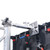 10-13" LED Panel Wall Mounting Plate to Extension 2" Pole Truss Clamp for Ground Stacking and Hanging