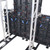 10-13" LED Panel Wall Mounting Plate to Extension 2" Pole Truss Clamp for Ground Stacking and Hanging