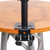 Black Adjustable Arm Mount Stand For 12-17" Laptop, VESA 75X75 and 100X100 fit 17-32" Monitor, For DJ Flight Case/Table