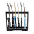 Wooden Guitar Rack for Up to 6 Guitars - Black