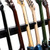 Wooden Guitar Rack for Up to 6 Guitars - Black