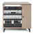 Elite Series Sidecar Rack Cabinet W/ Shelf