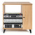 Elite Series Sidecar Rack Cabinet W/ Shelf