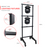 7FT Lighting Fixture Moving Head U-Grid Module with 4 Adjustable Bars and Casters or Rubber Feet or Down Rigging