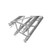 2.46 Ft - .75 M Square Truss Segment | 2 mm Wall