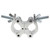 Aluminum Slim Dual M10 Clamp with Big Wing Knob for 2" Truss Tube Capacity 661 lbs.
