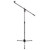 6 Ft Pro Tripod Microphone Concert Musician DJ Stand With Boom and Mic Clip