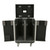 Moving Head Lighting Road Case for 2x Wash Moving Heads with 3 Doors
