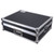 Universal Flight Style Road Case for CHAMSYS QuickQ 20 with Diced Foam Fits up to 24"x15" Mixers