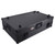 Flight Case For RANE SYSTEM ONE Dj Controller Sliding Laptop Shelf & Wheels Black on Black LED Kit 1U