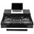 Road Case Series DDJ-FLX10 Case in Black with Wheels and Glide Style Laptop Platform