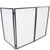 4 Panel DJ Facade Black Panels W/Carry Bag Incl 4 Black & 4 White Scrims