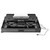 Odyssey Performance Ready Series (Pre-Wired XLR Patch Panel) Black 1U Case for DDJ-FLX10 with Wheels and Glide Style Laptop Platform