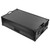 Odyssey Performance Ready Series (Pre-Wired XLR Patch Panel) Black 1U Case for DDJ-FLX10 with Wheels and Glide Style Laptop Platform
