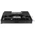 Odyssey Performance Ready Series (Pre-Wired XLR Patch Panel) Black 1U Case for XDJ-AZ with Wheels and Glide Style Laptop Platform