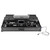 Odyssey Performance Ready Series (Pre-Wired XLR Patch Panel) Black 1U Case for RANE SYSTEM ONE with Wheels and Glide Style Laptop Platform
