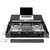 Odyssey Performance Ready Series (Pre-Wired XLR Patch Panel) Black 1U Case for RANE PERFORMER with Wheels and Glide Style Laptop Platform
