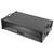Odyssey Performance Ready Series (Pre-Wired XLR Patch Panel) Black 1U Case for RANE PERFORMER with Wheels and Glide Style Laptop Platform